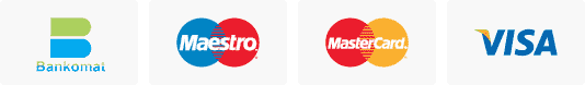 Zahlungsarten - Bankomat, Maestro, MasterCard, VISA